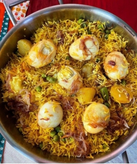 egg pilau rice